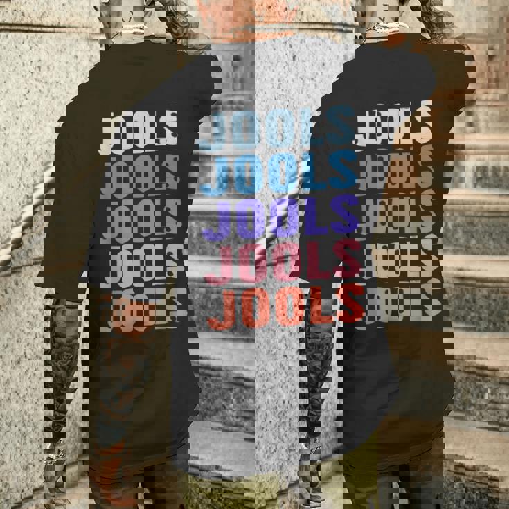 面白いギフト名 Jools 名入れ名 メンズTシャツ バックプリント 彼への贈り物