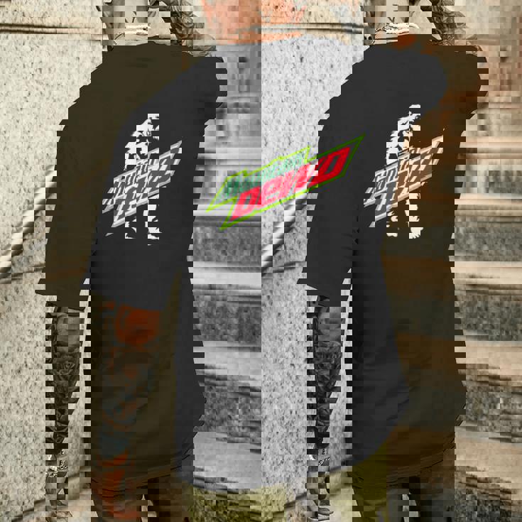 面白いビッグフットマウンテンデュードハイキングキャンプギフト メンズTシャツ バックプリント 彼への贈り物