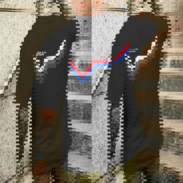 韓国国旗 韓国 伝統 ヴィンテージ 韓国 メンズTシャツ バックプリント 彼への贈り物