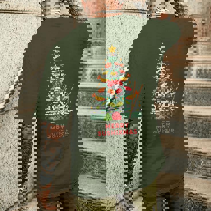 Merryushixmas ushiapin De Noël Japonais T-shirt imprimé au dos Cadeaux pour lui