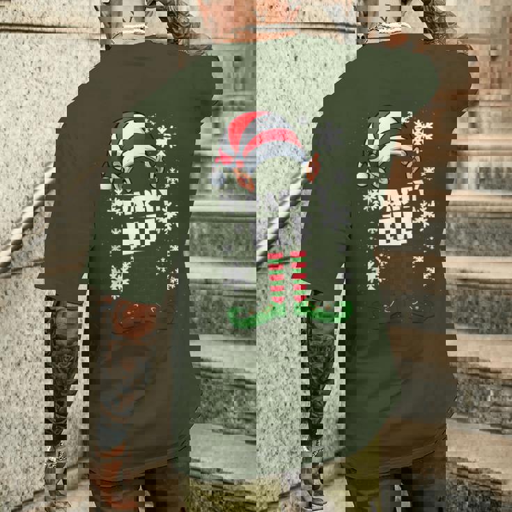 Party Elf Partnerlook Elfen Weihnachten Ugly Christmas T-Shirt mit Rückendruck Geschenke für Ihn