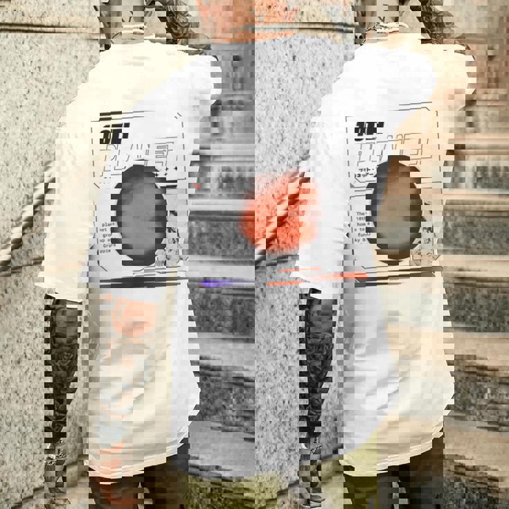 10Th Planet、Bjj、柔術、Mma、ノギ、グラップル、レスリング。 メンズTシャツ バックプリント 彼への贈り物