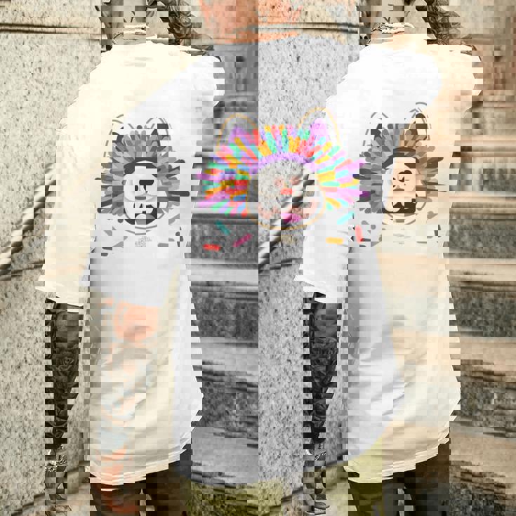 Dreamworks ギャビーのドールハウス Cookie Bobby Big Face メンズTシャツ バックプリント 彼への贈り物