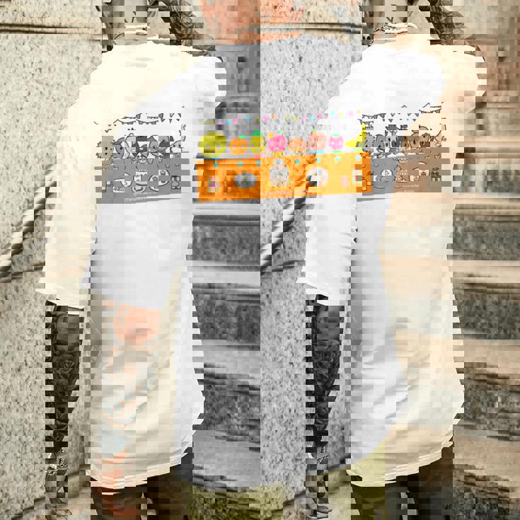 Happy Birthday！ ぷっぷる メンズTシャツ バックプリント 彼への贈り物