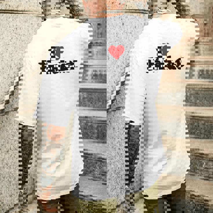 I Love Heart Phuket Thitand メンズTシャツ バックプリント 彼への贈り物