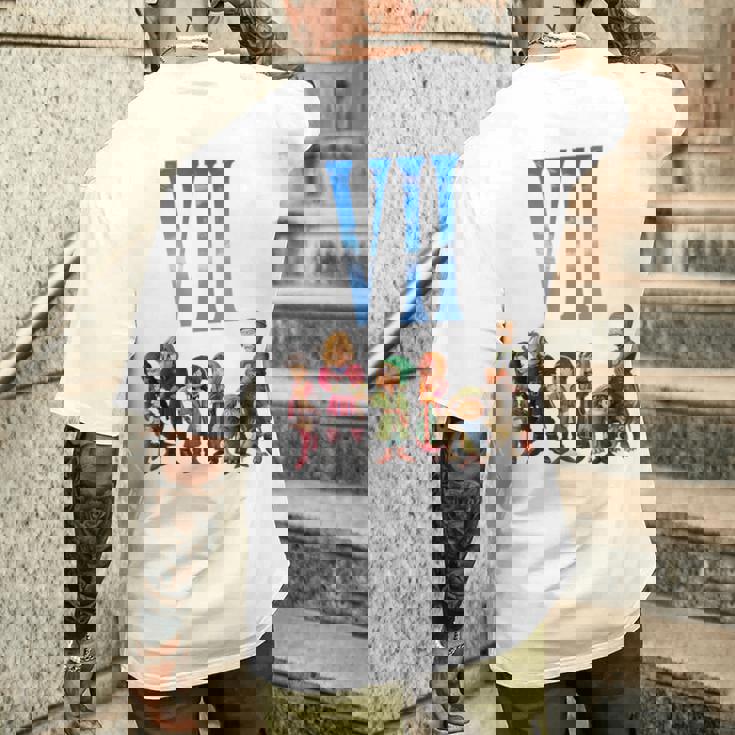 【公式】『ドラゴンクエストvii Reimagined』冒険者パーティ メンズTシャツ バックプリント 彼への贈り物