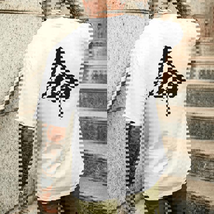 【命】一文字 文字入り 漢字 おもしろ 面白い 日本語 毛筆 書道 筆文字 言葉 和柄 日本 かっこいい お土産 文字 メンズTシャツ バックプリント 彼への贈り物