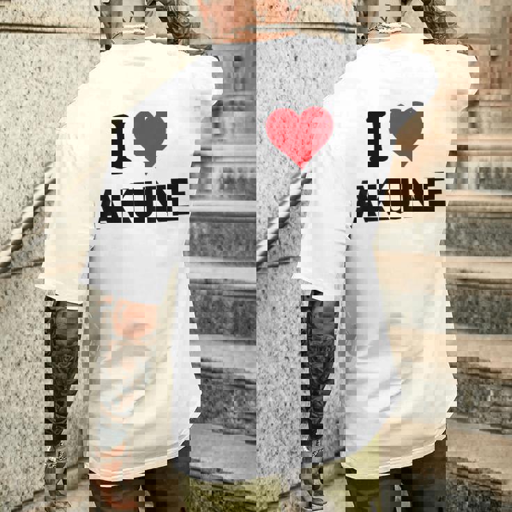 アイハート 阿久根 Japan Love 日本土産 メンズTシャツ バックプリント 彼への贈り物