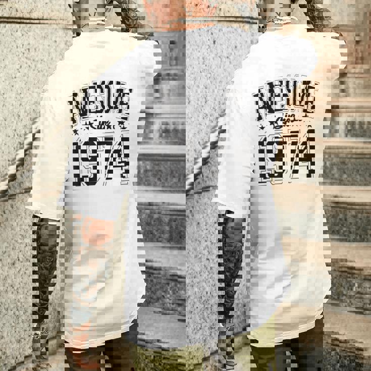 オーサム・ビンテージ1974年 メンズTシャツ バックプリント 彼への贈り物