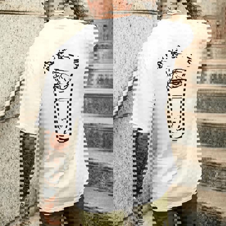 ハイボールリキュール メンズTシャツ バックプリント 彼への贈り物