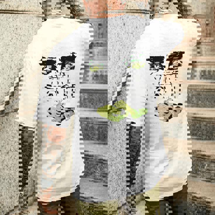 ホワイトゾンビ映画ポスター メンズTシャツ バックプリント 彼への贈り物