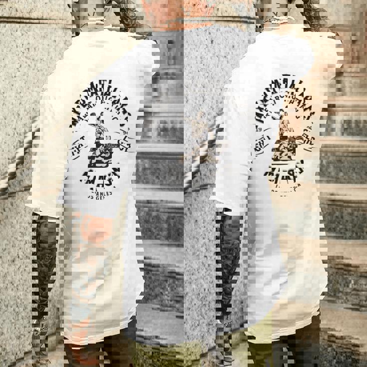 ミックス格闘技総合格闘技 長袖tシャツ メンズTシャツ バックプリント 彼への贈り物