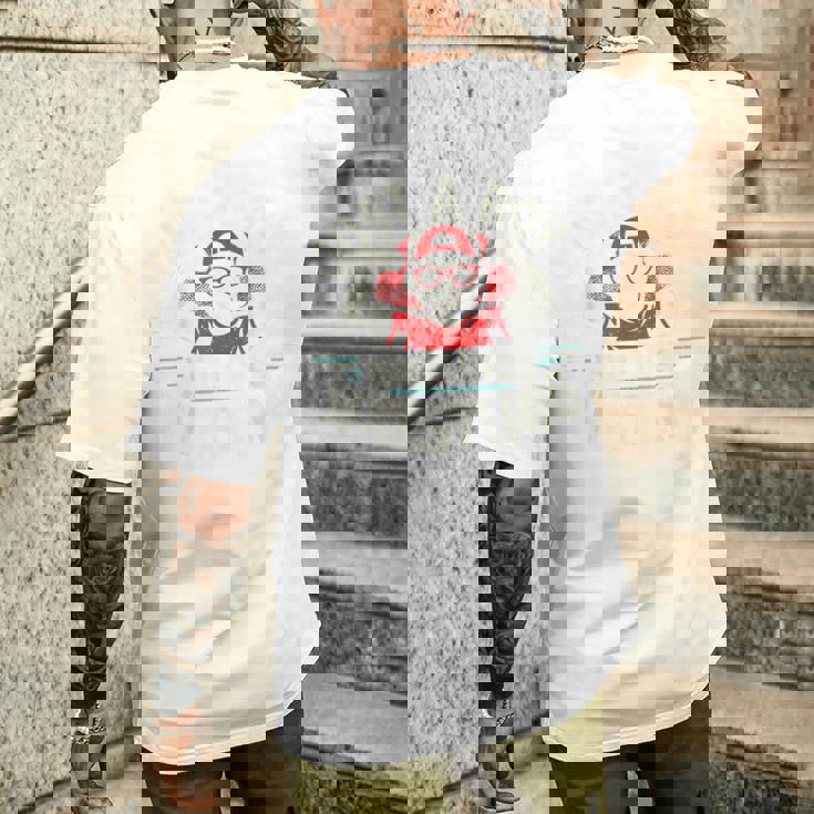 レスリングが大好きな少年 メンズTシャツ バックプリント 彼への贈り物