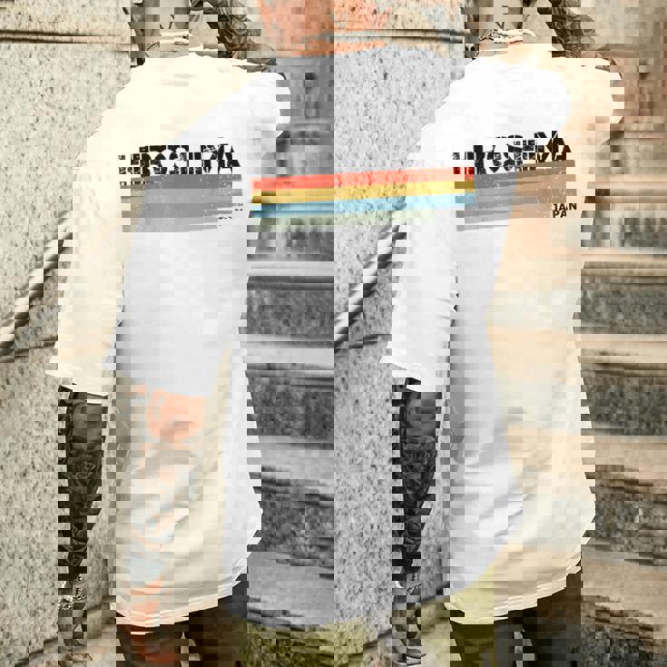 広島 日本 メンズTシャツ バックプリント 彼への贈り物