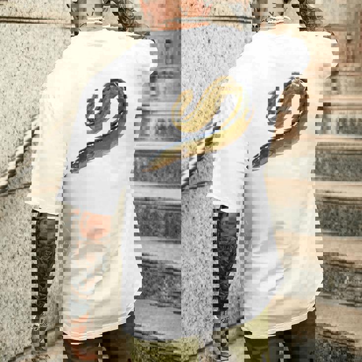 電気 ウナギ メンズTシャツ バックプリント 彼への贈り物