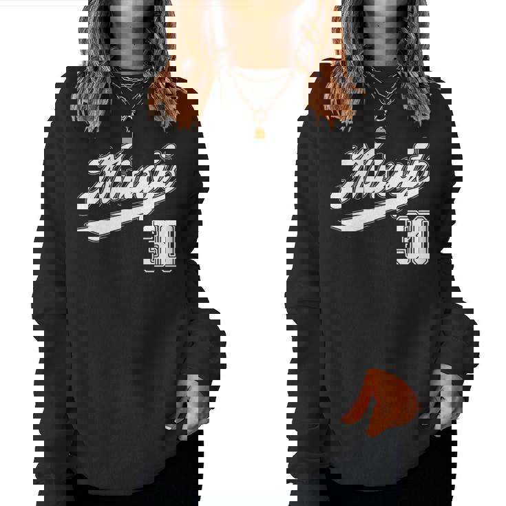 30 歳 誕生日 三十路 祝い 30歳 30才 お祝い 男性 女性 アラサー 贈り物 野球 ユニフォーム 長袖tシャツ レディーススウェットシャツ