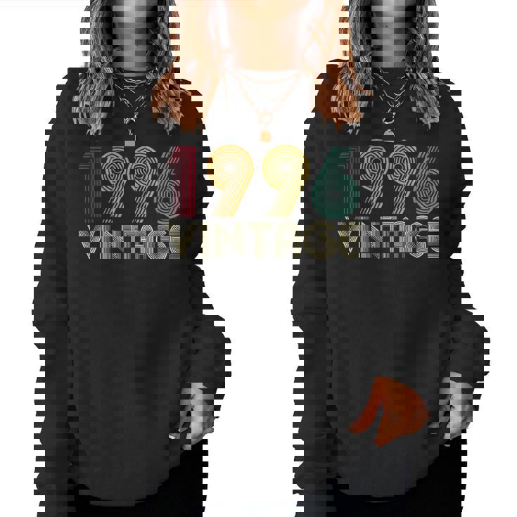 30歳の誕生日プレゼント 30歳 男性 女性 レトロ ヴィンテージ 1996 レディーススウェットシャツ