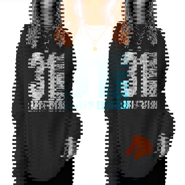 31歳 男性 ギフト 31歳の誕生日プレゼント 女性用 レディーススウェットシャツ