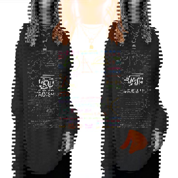 53誕生日 男の子 女の子 面白い 数学 平方根 2809 53年 レディーススウェットシャツ