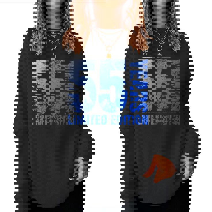 55歳 男性 ギフト 55歳 誕生日プレゼント 女性用 レディーススウェットシャツ