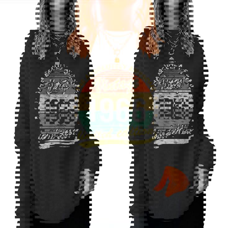 60歳の誕生日 1966年 絶対的に素晴らしいヴィンテージ 男性 女性 長袖tシャツ レディーススウェットシャツ