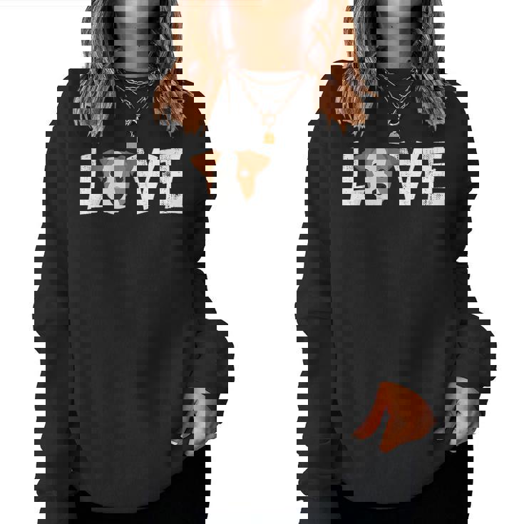 Cane Mamma Cane Cane Papà Proprietario Jack Russel Love-R Re Women Sweatshirt