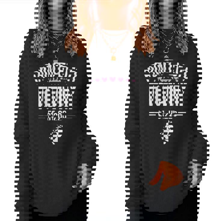 Cute 1St Time Mom Est 2026 New Mom New First Women Sweatshirt