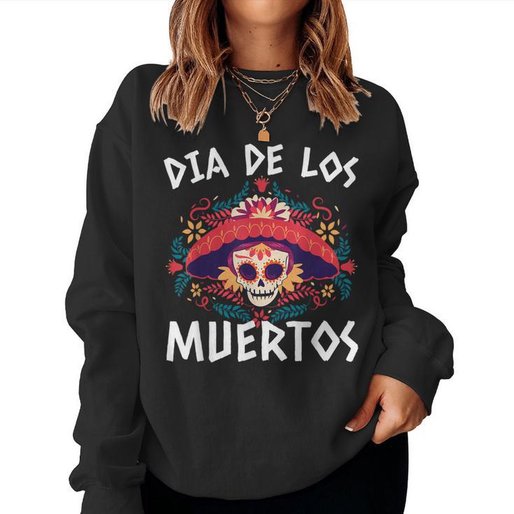 Erwachsen Herr Dame Kind Girl Dia De Los Muertos Mexiko Tod Sweat-shirt pour femme