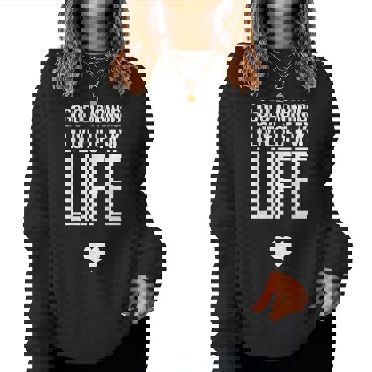 I Love You Presente Es Hombres Compromiso Aniversario Sudadera Mujer