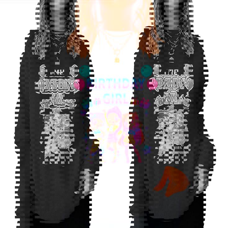 I'm The Birthday Girl キュート ちびkpop おもしろい キッズ 韓国 ポップ レディーススウェットシャツ