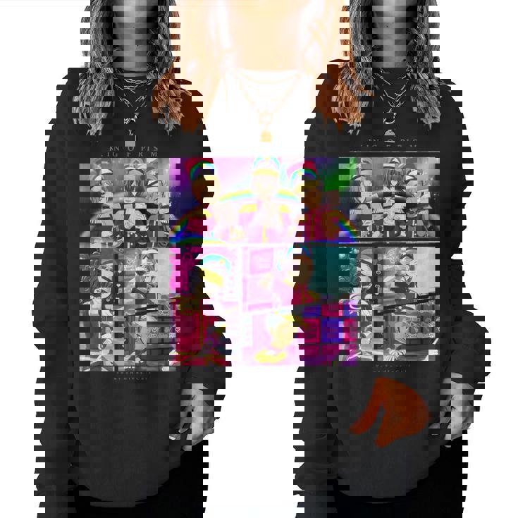 King Of Prism-Your Endless Call- 場面写over The Rainbow レディーススウェットシャツ