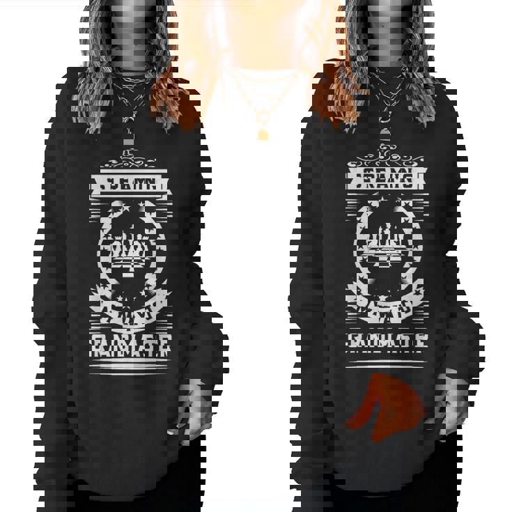 Streaming My Way To Grandmaster レディーススウェットシャツ