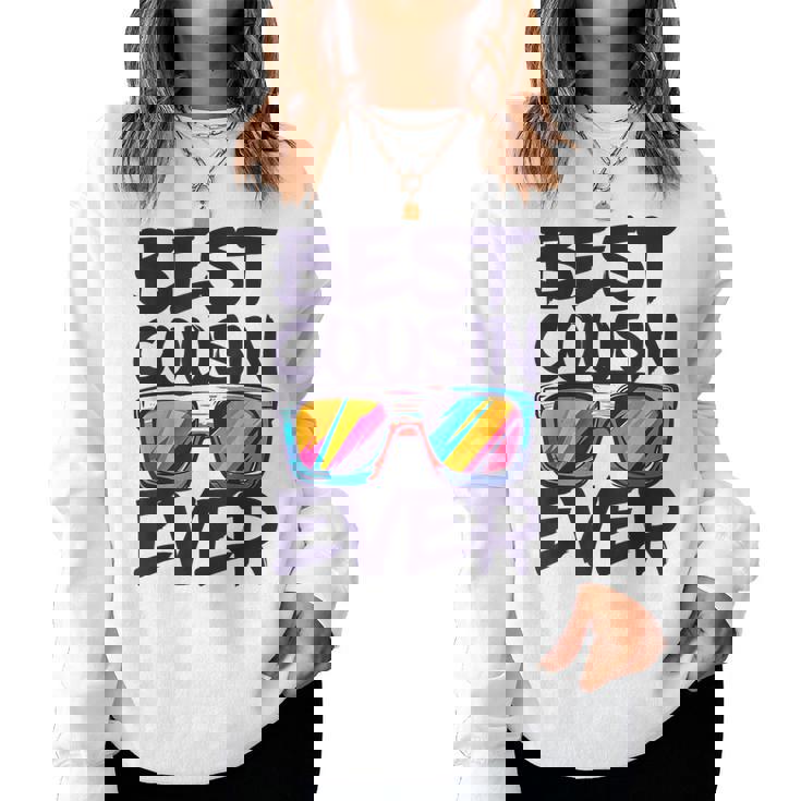 Best Cousin Ever シャツ キッズ 男の子 女の子 いとこ クルー マッチング レディーススウェットシャツ