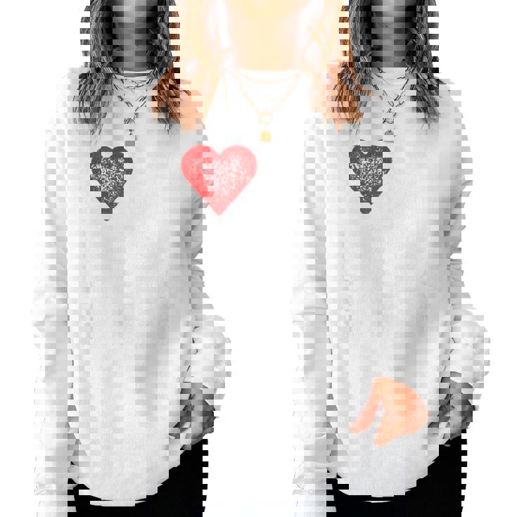 I Love My Latina Girlfriend レディーススウェットシャツ