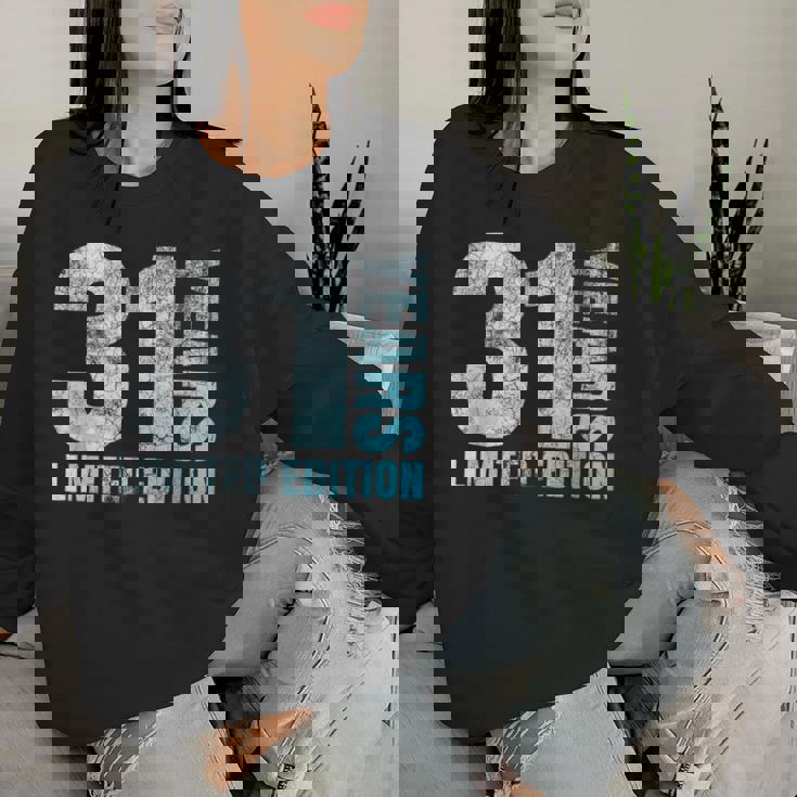 31歳 男性 ギフト 31歳の誕生日プレゼント 女性用 レディーススウェットシャツ 彼女への贈り物