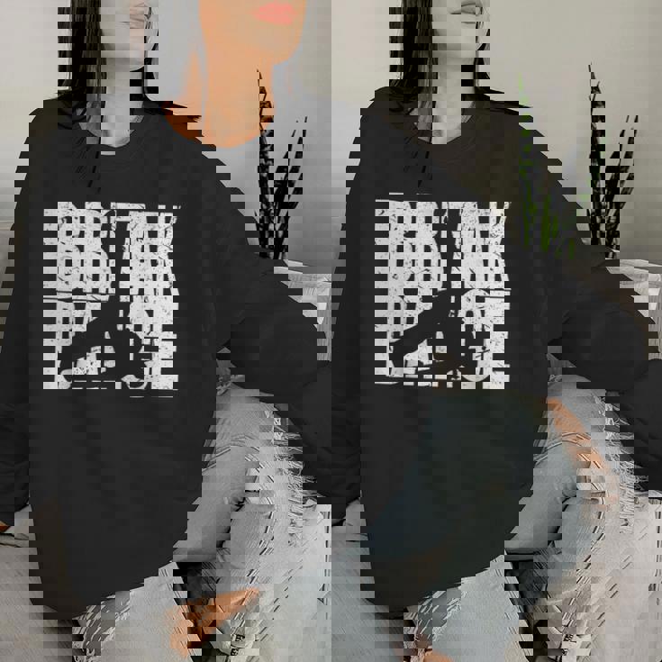 Break Dance ヒップホップ レトロ 風車 ギフト キッズ Bboy Bgirl レディーススウェットシャツ 彼女への贈り物