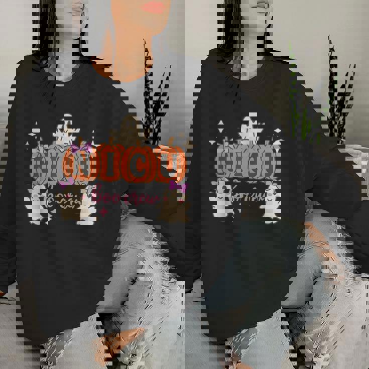 Nicu Boo Crew Nurse Ghost Halloween Spooky Season Women Sweatshirt Gifts for Her Nicu Boo Crew Nurse Ghost Halloween Spooky Season Women Sweatshirt Gifts for Her