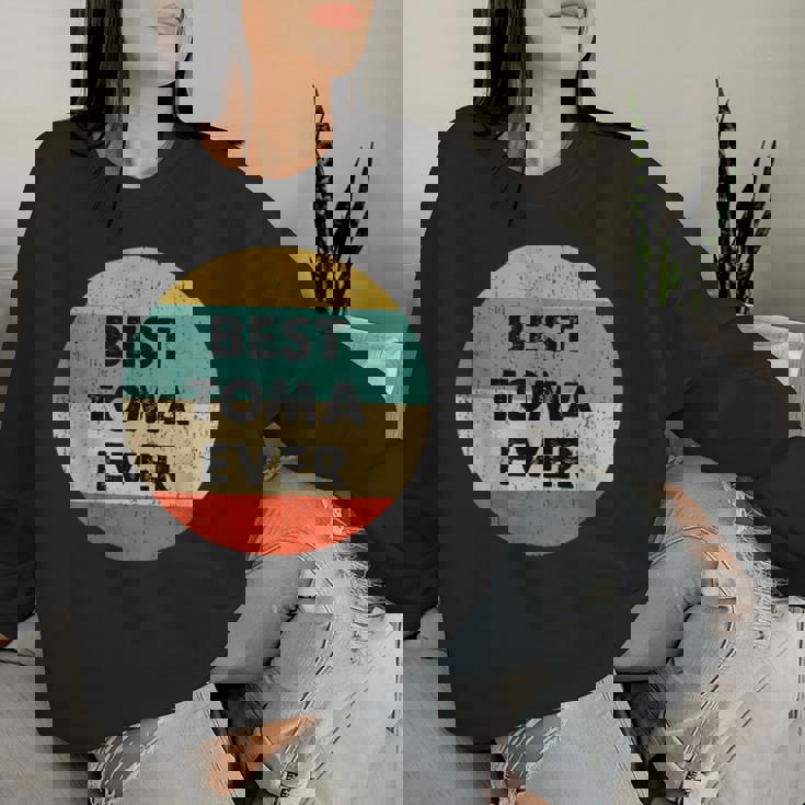 Toma 斗真 レディーススウェットシャツ 彼女への贈り物