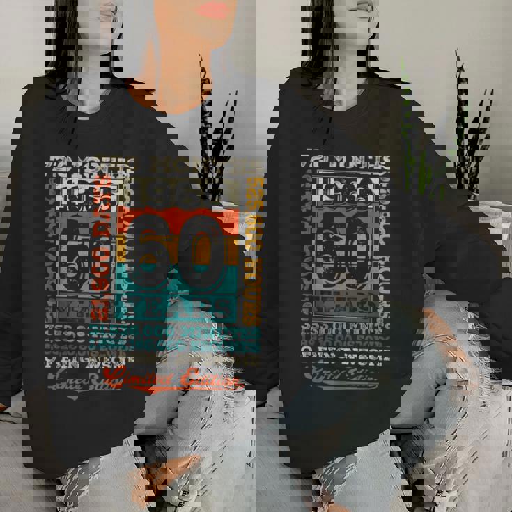 ヴィンテージ 1966 ギフト 男性 女性 長寿祝い 1966年生まれ 還暦祝い ユニークな誕生日プレゼント レディーススウェットシャツ 彼女への贈り物