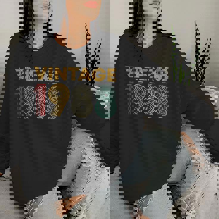 ヴィンテージ 1988 38歳の誕生日プレゼント 男性 女性 38歳 レディーススウェットシャツ 彼女への贈り物