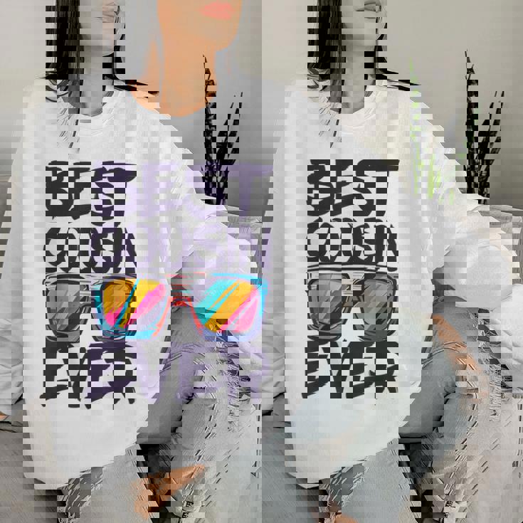 Best Cousin Ever シャツ キッズ 男の子 女の子 いとこ クルー マッチング レディーススウェットシャツ 彼女への贈り物