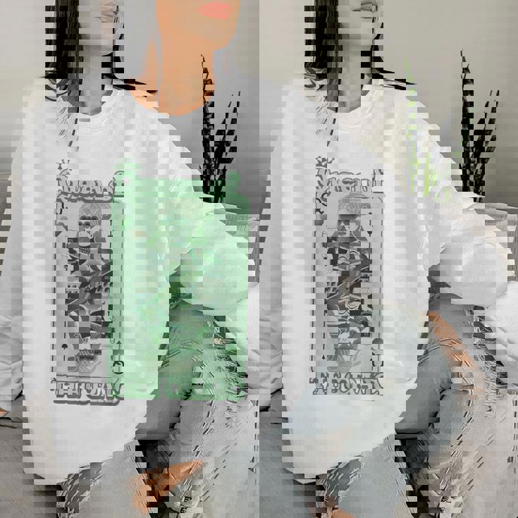 Queenof The Craic 水田の日シェナニガンズ レディーススウェットシャツ 彼女への贈り物