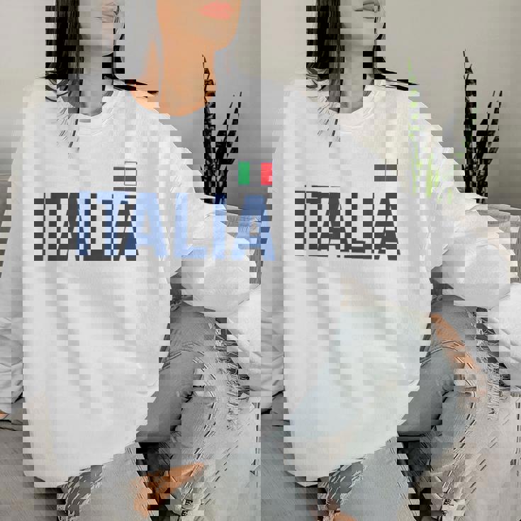 イタリア ギフト 女性 男性 子供 レディーススウェットシャツ 彼女への贈り物