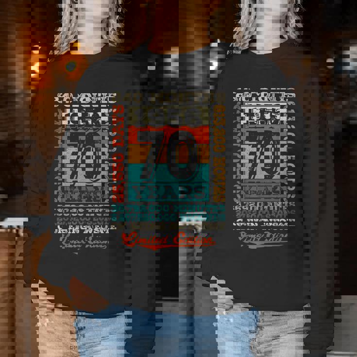 ヴィンテージ 1956 ギフト 男性 女性 長寿祝い 1956年生まれ 古希祝い ユニークな誕生日プレゼント レディーススウェットシャツ 面白い贈り物