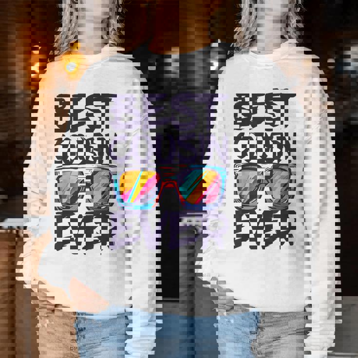 Best Cousin Ever シャツ キッズ 男の子 女の子 いとこ クルー マッチング レディーススウェットシャツ 面白い贈り物