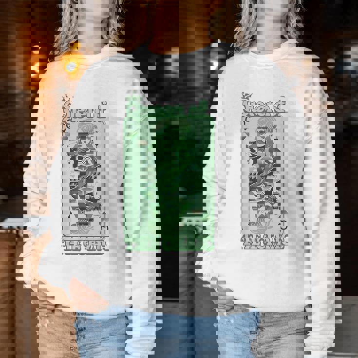 Queenof The Craic 水田の日シェナニガンズ レディーススウェットシャツ 面白い贈り物