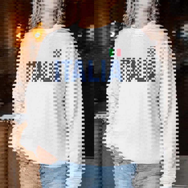 イタリア ギフト 女性 男性 子供 レディーススウェットシャツ 面白い贈り物