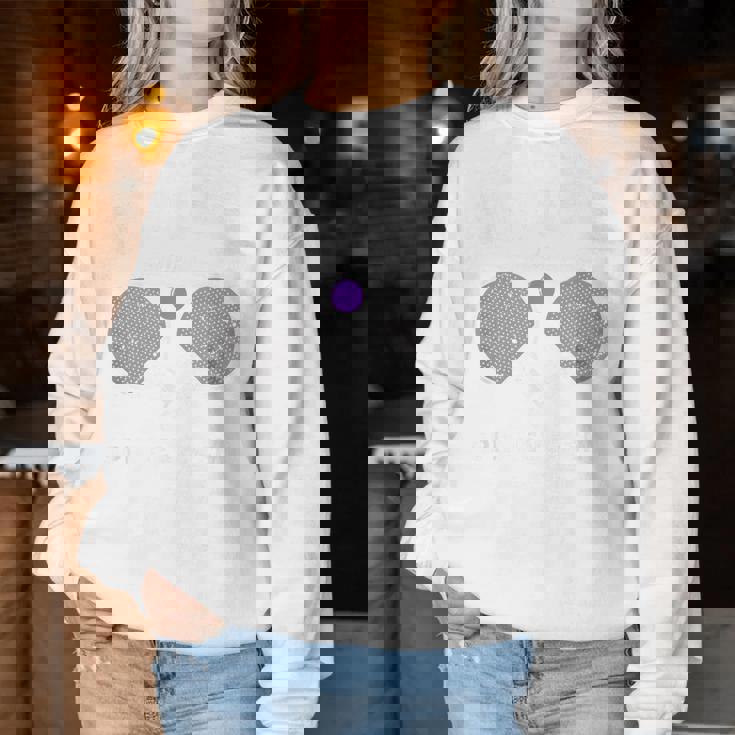 喜寿祝い 卓球好き ピンポン好き 父 男性 女性 77歳 喜寿 お祝い 喜寿モードオン 回転は終わらない レディーススウェットシャツ 面白い贈り物