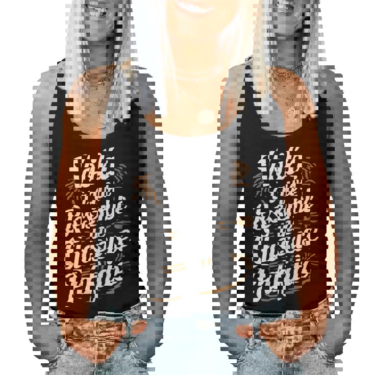 Chasseuse Parfaite Humour Chasse Idée Cadeau Drôle Débardeur pour femme