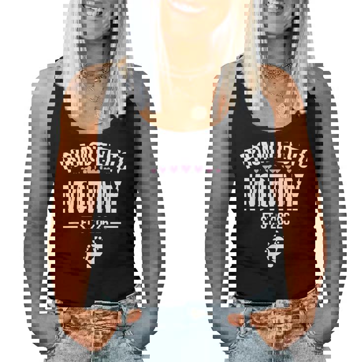 Cute 1St Time Mom Est 2026 New Mom New First Women Tank Top